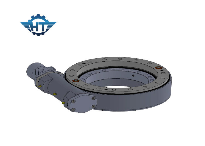 7 Inch Small Backlash Worm Gear Slew Drive Gearbox For Parabolic