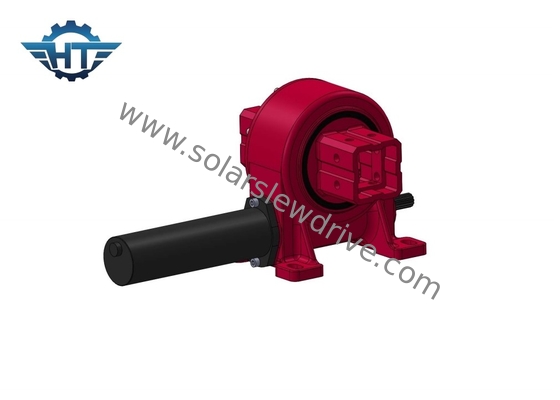 Ip66 Enclosed Small Slew Drive Gearbox For Pv Solar Mounting System