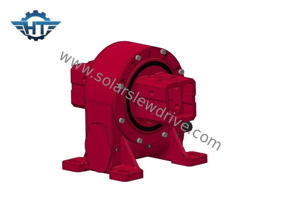 Ip66 Enclosed Small Slew Drive Gearbox For Pv Solar Mounting System