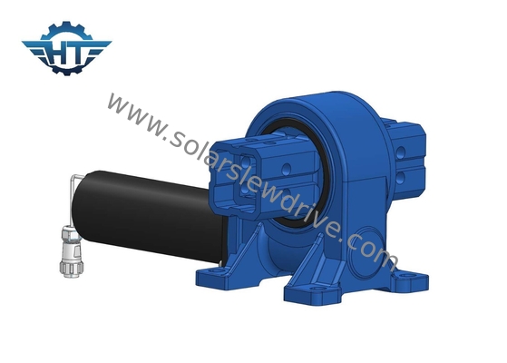 High Holding Torque Slew Drive Gearbox For Solar Tracker With High Load Capacity