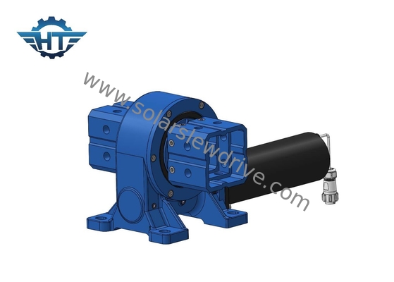 Ve8&quot; Solar Tracker Slew Drive With 24vdc Gearbox For Solar Panel Flexible Tracking System
