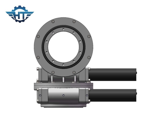 Single / Dual Axis Slew Drive With OEM Service For 24V DC For Solar Tracking System
