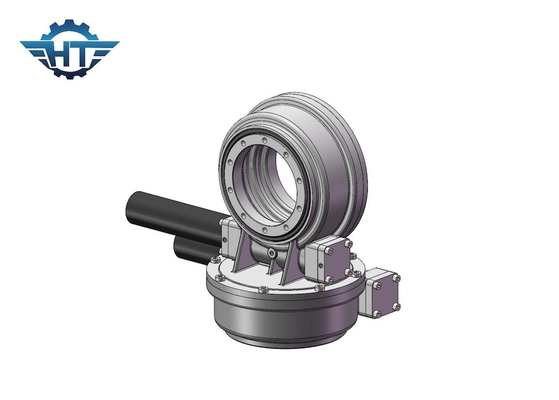 Dual Rotating Axis Solar Tracker Slew Drive Back Holding Torque 1800-89000Nm With 24VDC Power