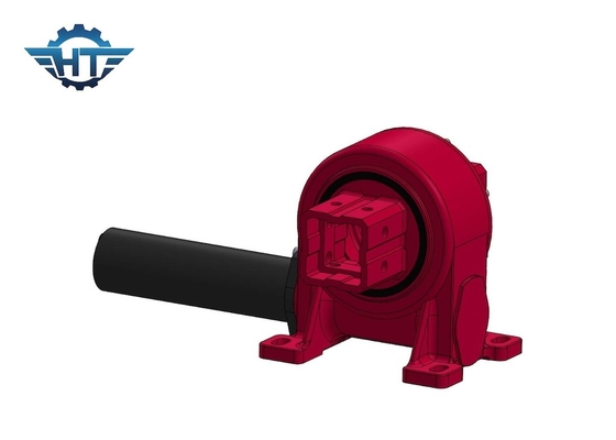 Self Locking Helical Tooth Slewing Drive with 150 1 Ratio and EP-2 Grease