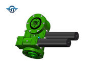 Outdoor Use IP66 Dual Axis Slew Drive For Thermal Power Plant And PV Tracking System