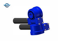 Enclosed SDE5 Worm Gear Slewing Drive For Dual Axis GPS Sun Tracking System For Two Directions