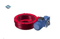 IP66 Enclosed Housing Small Crane Geared Slewing Ring Drive For Industrial Applications