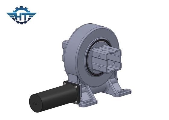 Vertical Tracker Slew Drive Gearbox With Hourglass Worm For Solar Renewable Energy