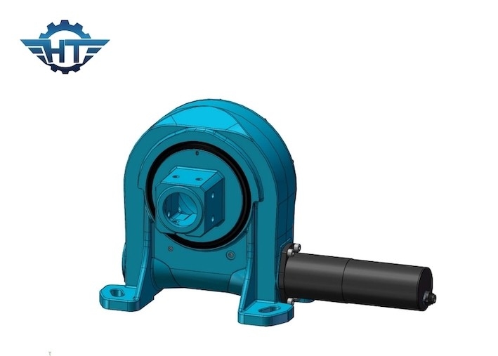 9 Inch Vertical Worm Gear Slewing Drive For High Holding Torque Solar Tracking System