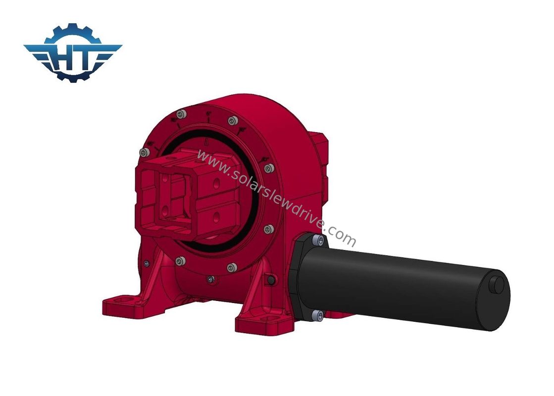 6'' Slew Drive Gearbox With 12x12 Main Torque For Solar Tracking System