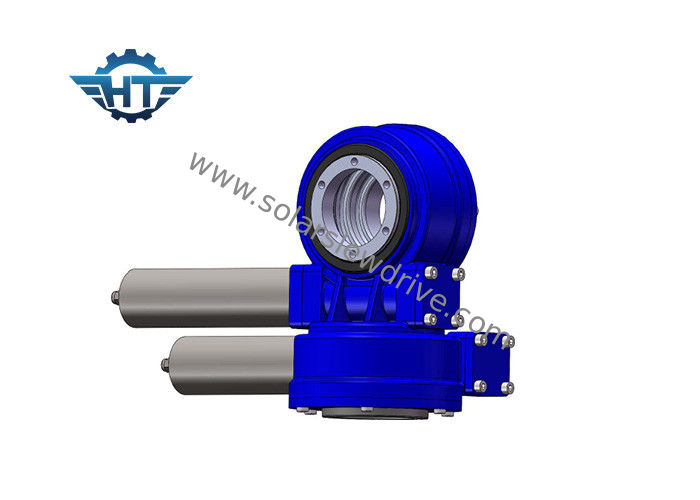 SDE 21 High Torque Dual Axis Slew Drive For Satellite / Robot / Construction Machinery