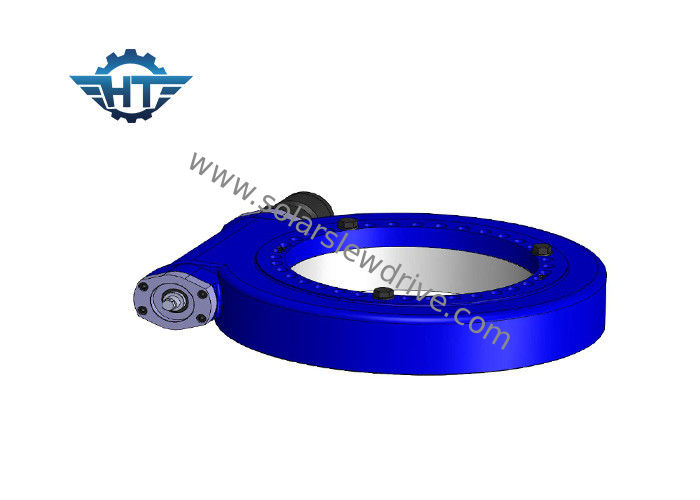 Horizontally Installed High Gear Ratio Slewing Bearing With Hydraulic Motors