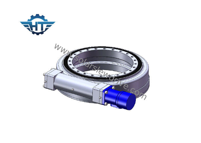 SE14 High Efficiency Self Lock Worm Gear Slewing Ring With Hydraulic Motor For Construction Machinery