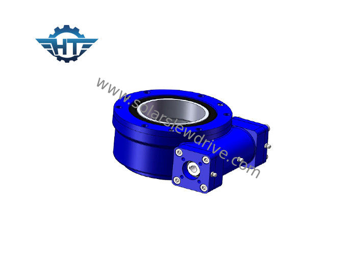 IP 66 Enclosed Housing Feature Slewing Bearing With Hydraulic Gear Motor For Man Lifts And Automotive Lifts