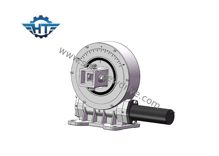 9 Inch Vertical Worm Gear Slew Drive With High Back Holding Torque For Solar Panel System