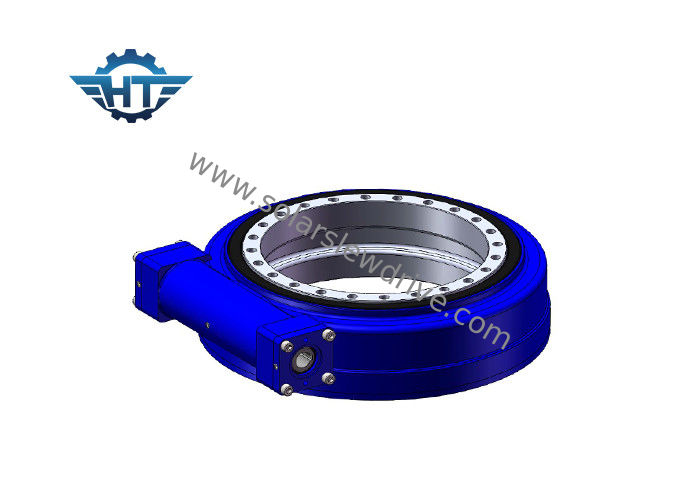 SE9 Inch Slewing Ring Drive With 24 VDC Stepper Motor And Encoders For Solar Plant