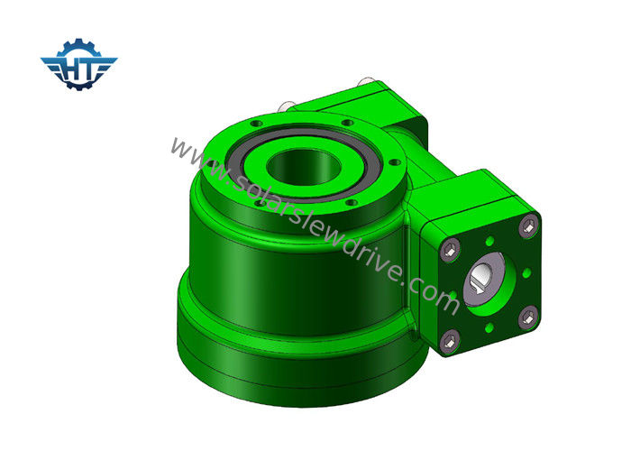 High Precision Worm Solar Small Slew Drive High Torque With Quenched Gear Surface