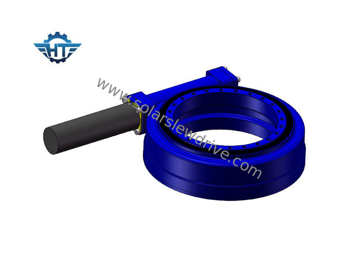 SE14 High Tilting Torque Slew Ring Drive Attached With AC Motor For Construction Machinery