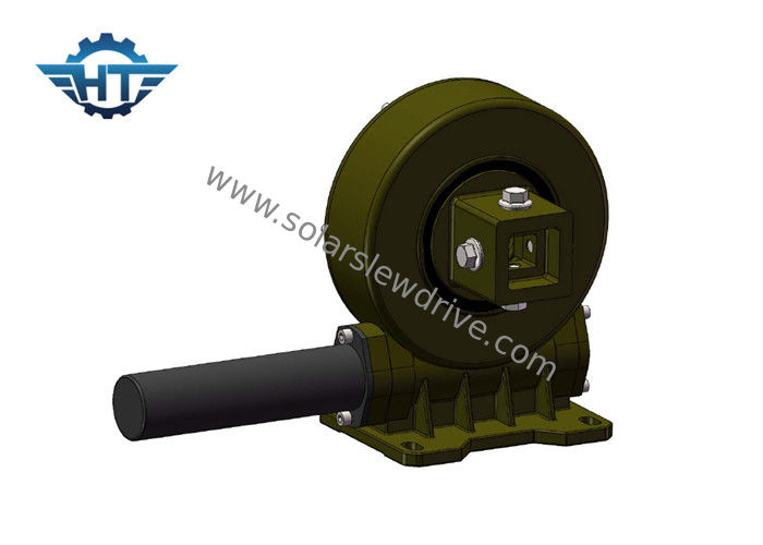 Enclosed House 9 Inch Worm Gear Slew Drive With 110×110 MM Square Tube