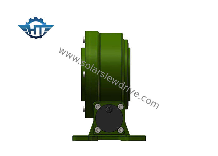 VE7 Worm Gear Slew Drive Gearbox With Electrical Motors For Horizontal Single Axis Solar Trackers