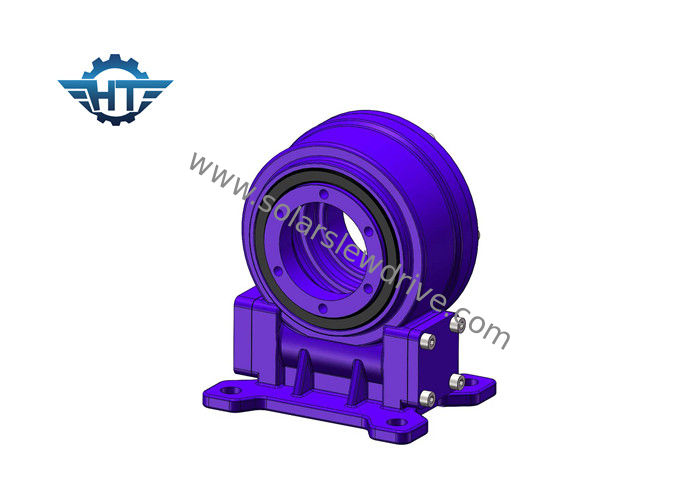 Envelope Worm Slew Drive Gearbox With 12V DC Planetary Gear Motor For Solar Tracking System
