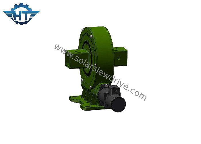 VE9 Solar Slew Drive, Hourglass Worm Gear For Horizontal Single Axis PV Panel Tracking System