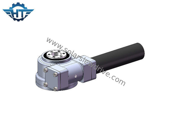High Precision Small Size Worm Gear Slew Drive For PV Trackers , Longlife
