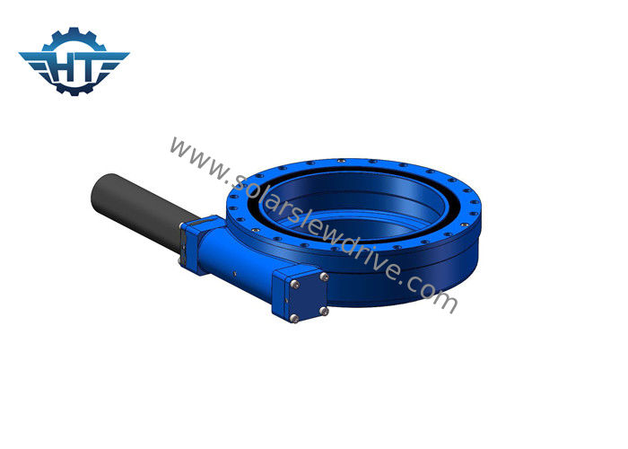 SE Single Worm Gear Slewing Ring Bearing With Hydraulic Motor For Construction Machinery