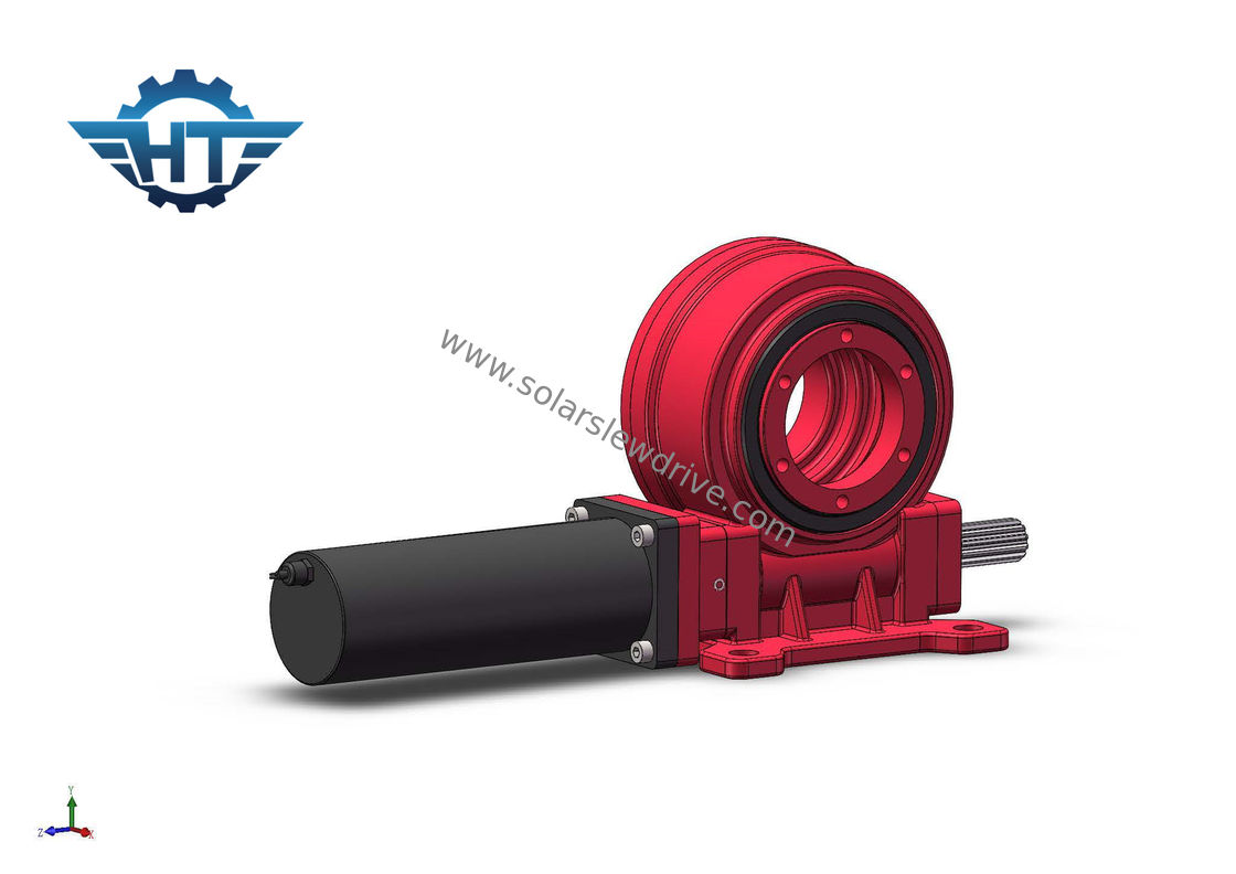 VE IP66 Protection And Strength Holding Torque Solar Slew Drive For Solar Panel Energy