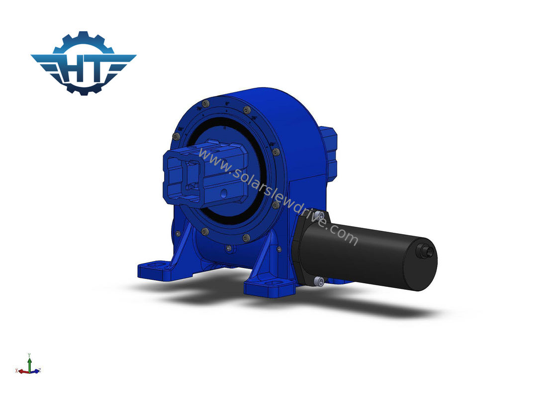 9 Inch Planetary Slew Drive Gearbox Self Lock And High Accuracy For Single Axis Trackers