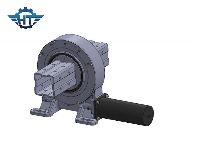 Enclosed Housing Self Locking Slewing Drive Gearbox For PV Solar Tracking System