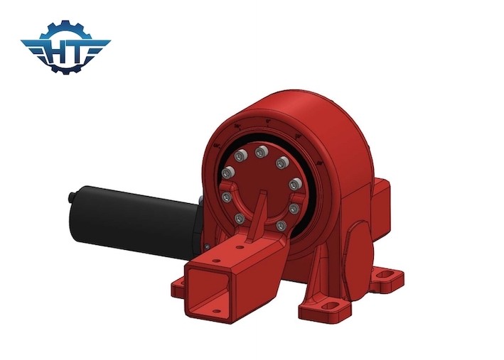 Large Slewing Ratio Worm Gear Bearing For Auto Solar Tracking System