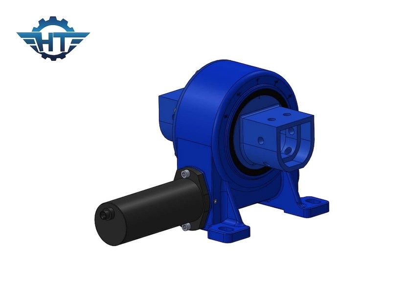 IP66 Worm Gear Enclosed Slewing Drive For Solar Tracker Single Axis