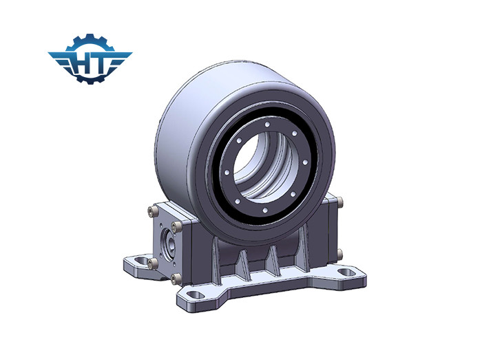 VE7 Vertical Single Axis Worm Drive Slewing Bearings With Stepper Motor