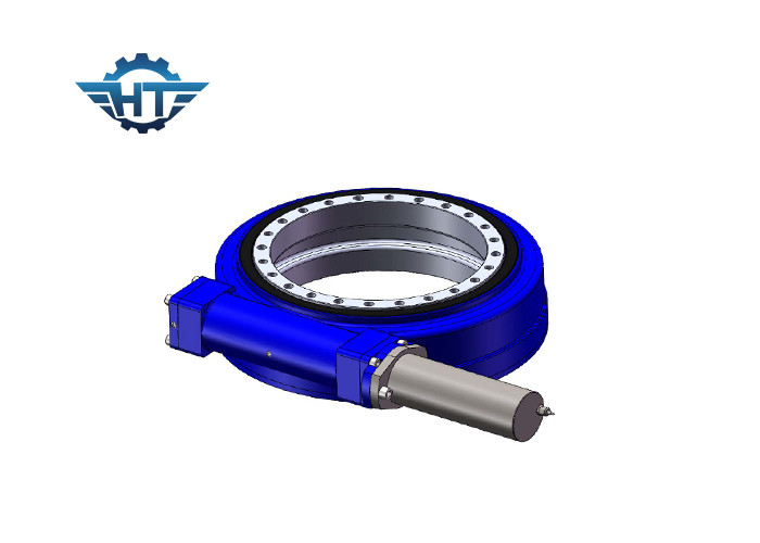 SE21 High Torque Small Backlash Worm Gear Slew Drive With Hydraulic