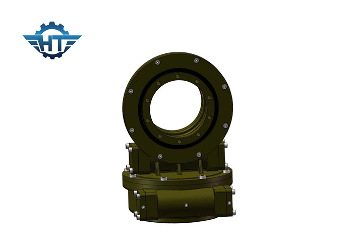 High Transmission Efficiency SDE7 Gear Slew Drive Gearbox, Dual Axis