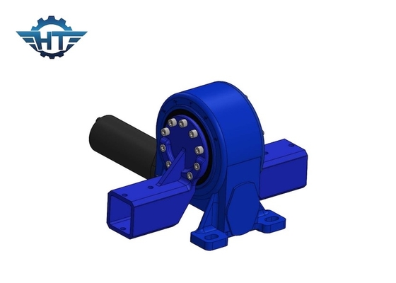 Heavy Duty Worm Gear Slewing Gearbox With Enclosed House For PV Tracking System