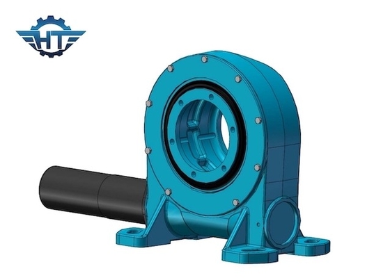 Horizontal Single Axis Slewing Drive Gearbox For Motor Driven Solar Tracking System