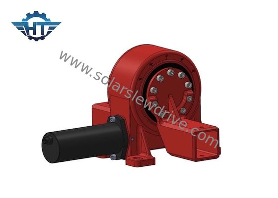 Single Axis Slew Drive With Electric Motor PV Solar Tracking System