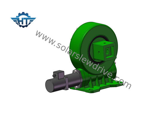 Vertical Solar Slew Drive With 220VAC Motor For Single Axis Solar ...