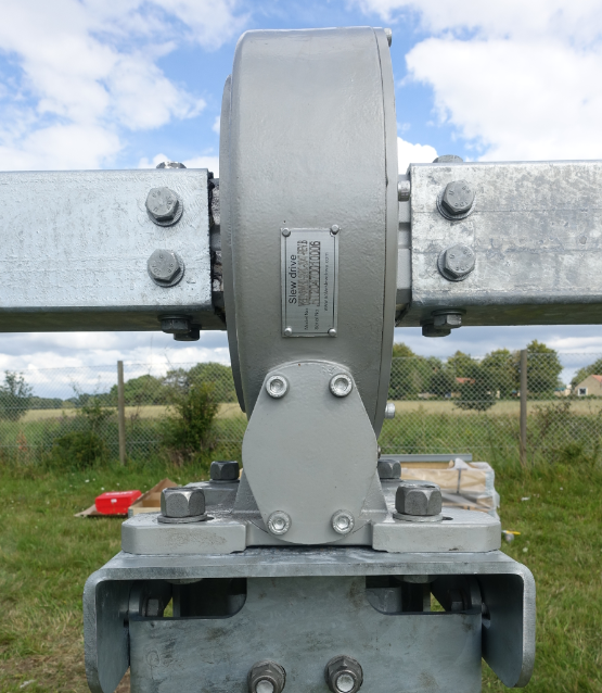 Vertical 9 Slew Drive Gearbox With High Accuracy, Small Backlash For