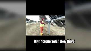 Introduce 24VDC VE5 Slewing Drive for Solar Tracker Systems in Parabolic Trough Applications For You
